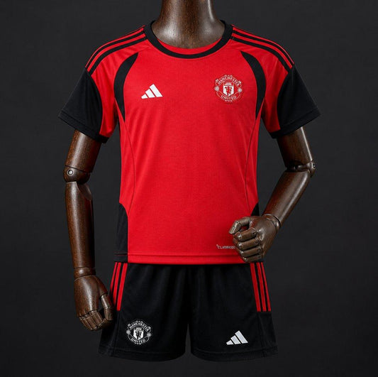 26/27 Kids Manchester United Training Red Shirt