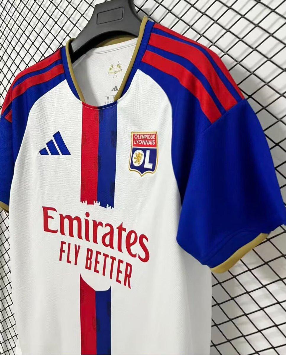 26/27 Olympique Lyonnais Home White Shirt