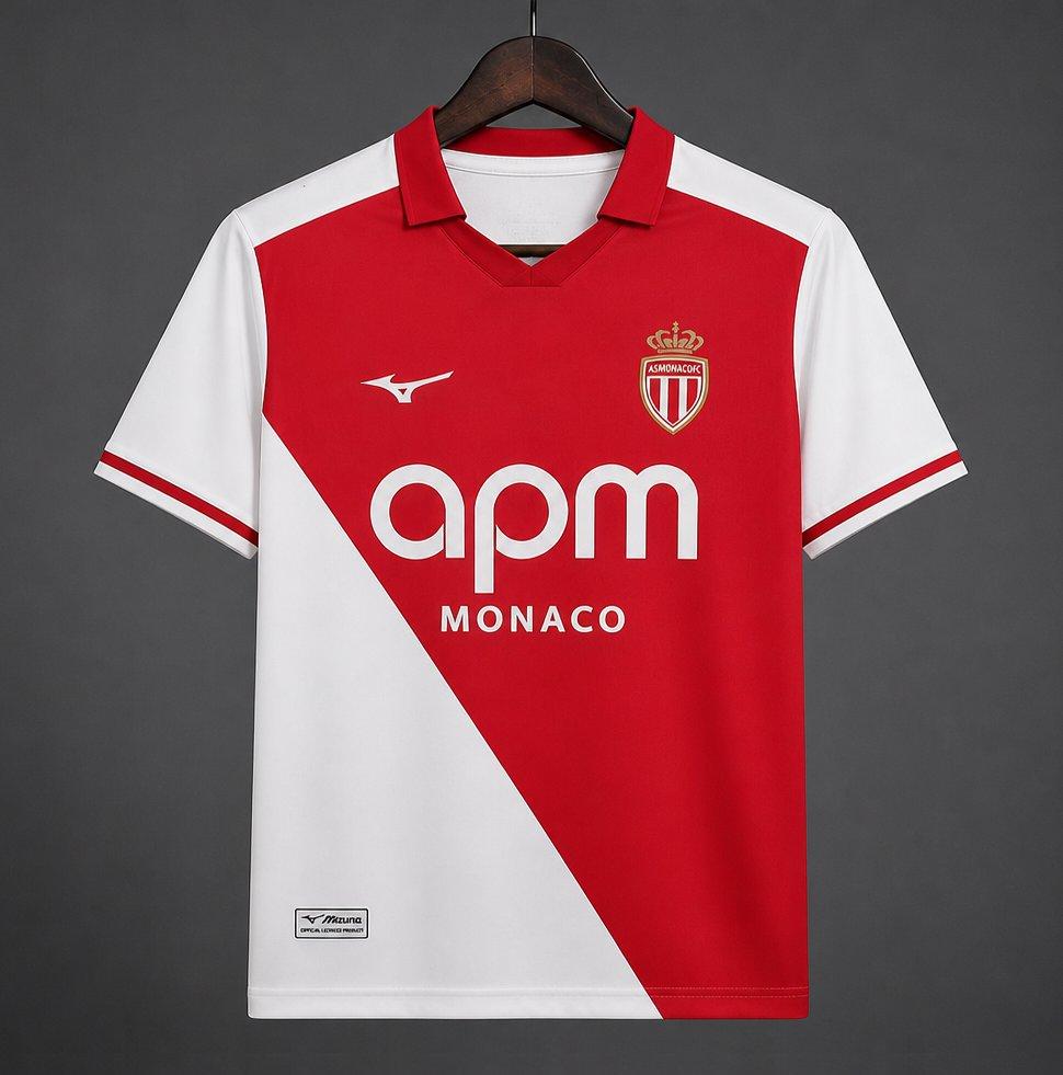 26/27 AS Monaco Home Shirt