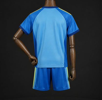 26/27  Kids Leeds United Blue Goalkeeper  Shirt