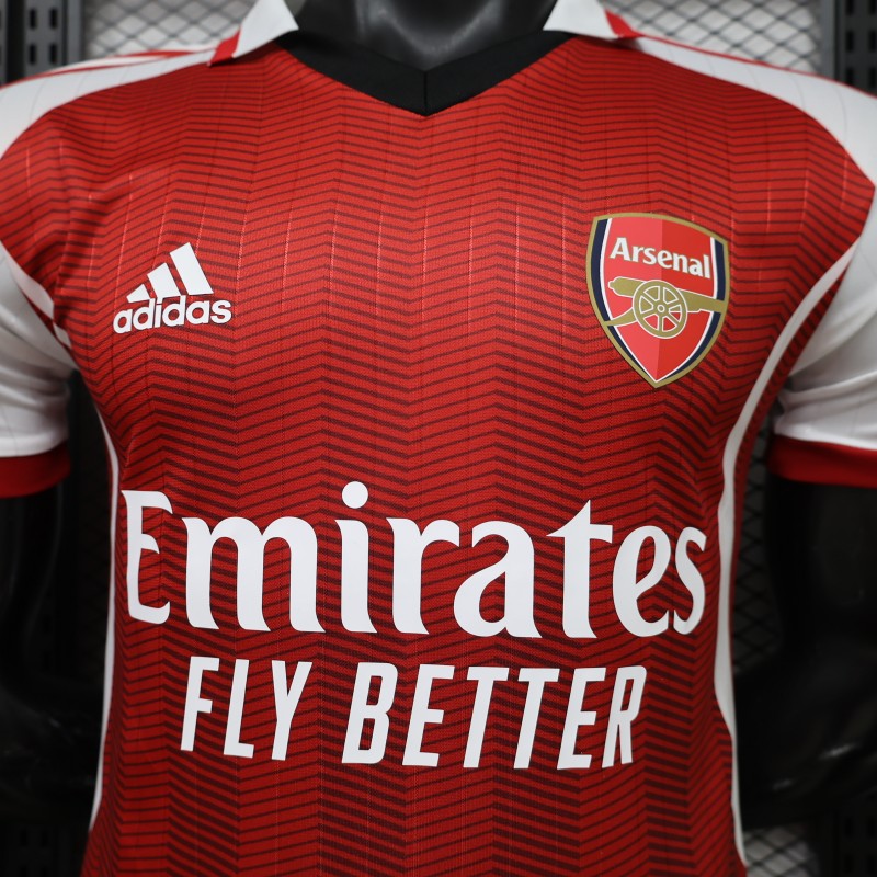 Player Version 26/27 Arsenal Vintage Design Red White Shirt