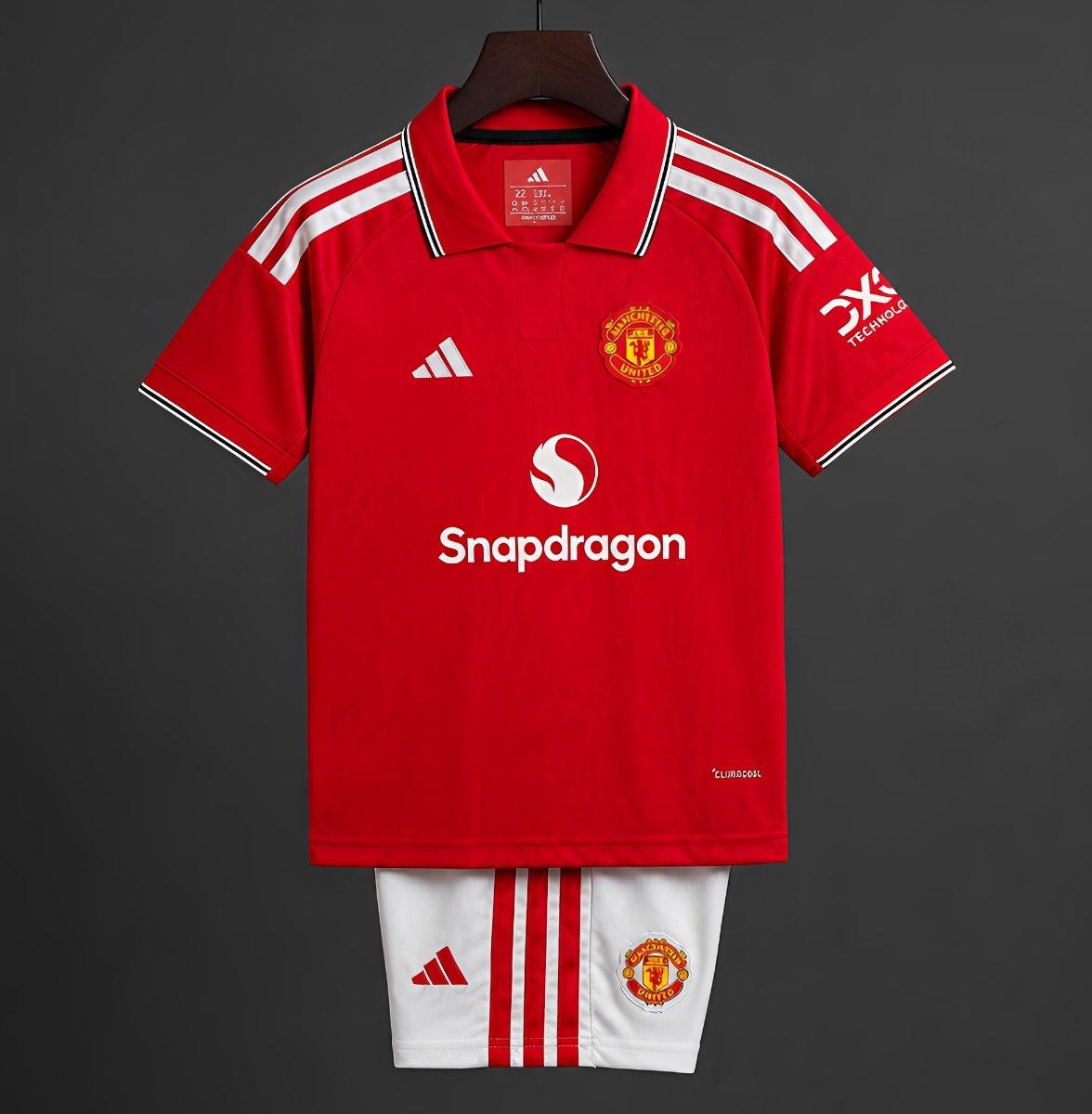 26/27 Kids Manchester United Home Shirt