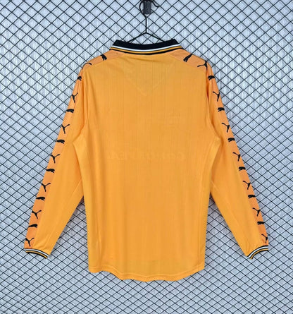 Retro 98/99 Wolverhampton Wanderers Home Long Sleeve Shirt