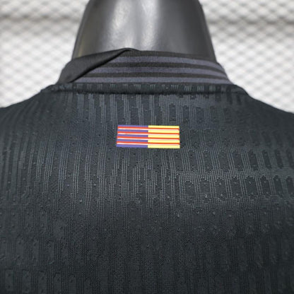 Player Version 26/27 FC Barcelona All-Black with Spotify Sponsor Special Edition Shirt