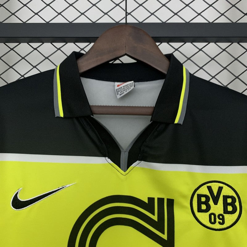 Retro 96/97 Borussia Dortmund Home Shirt