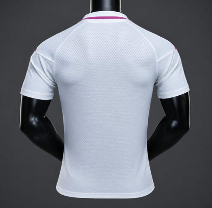 26/27 Real Madrid White with Pink Polo Shirt