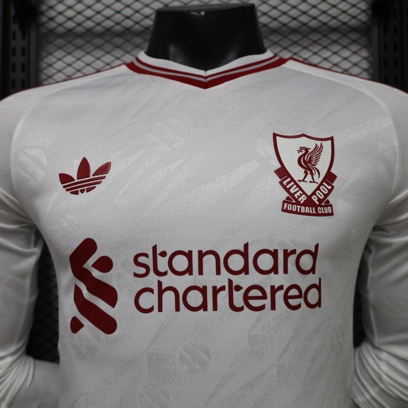 Player Version 26/27 Liverpool Away White Shirt