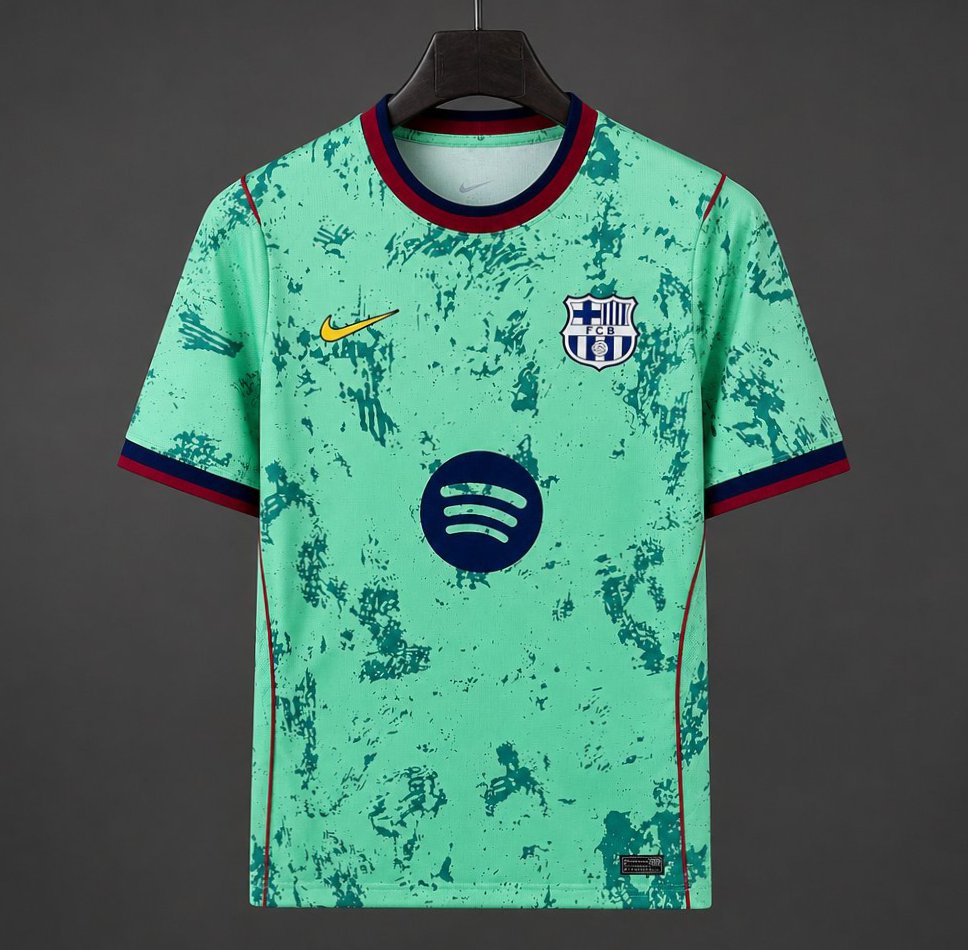 26/27 Barcelona  Green Special Edition Shirt