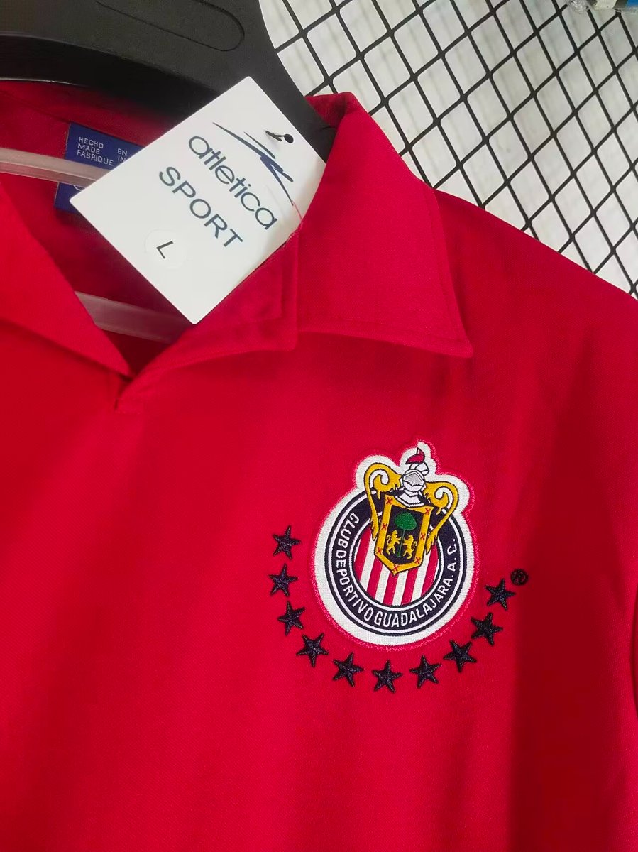 Retro 03/04 Chivas Guadalajara Third Red Shirt
