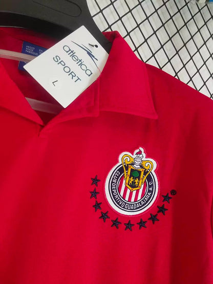 Retro 03/04 Chivas Guadalajara Third Red Shirt