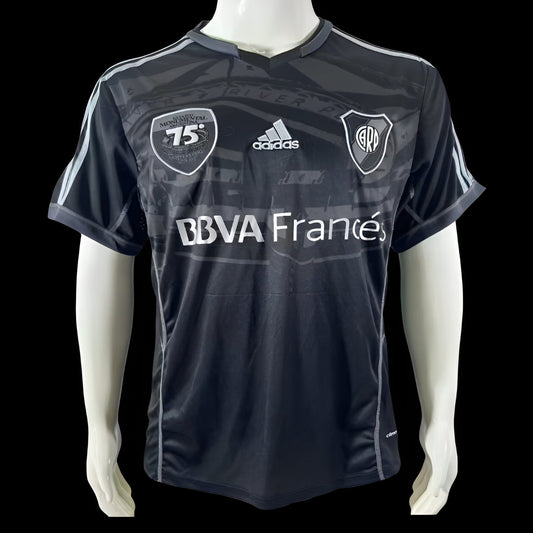Retro 13/14 River Plate 75Th Anniversary Black Shirt