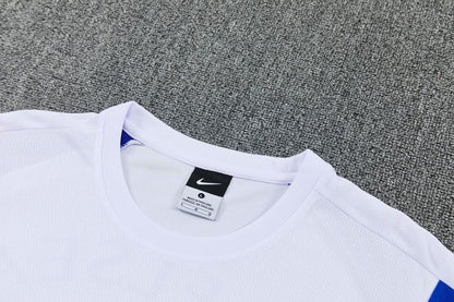 26/27 Chelsea  White&Blue Short Sleeve+Soccer Shorts
