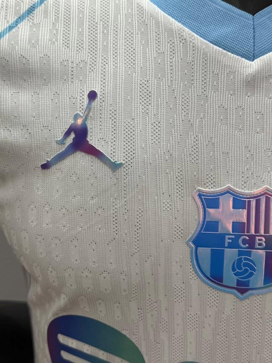 Player Version 26/27 Barcelona White/Light Blue Concept Away Shirt