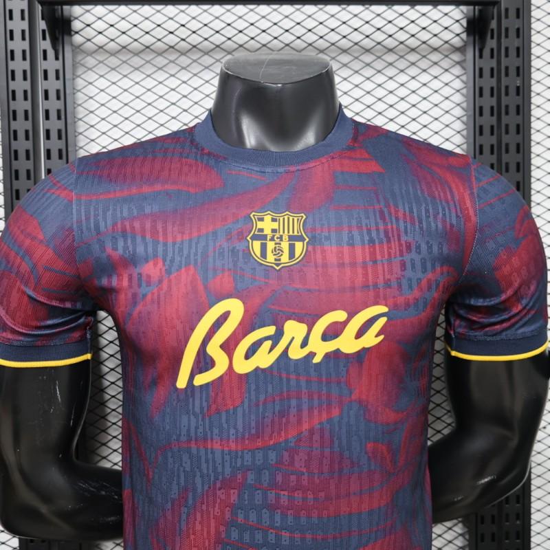Player Version 26/27 FC Barcelona Navy Blue & Red  Special Edition Shirt