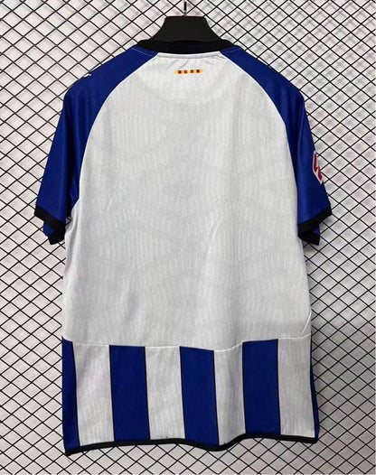 26/27 Espanyol Home Blue&White Stripe Shirt