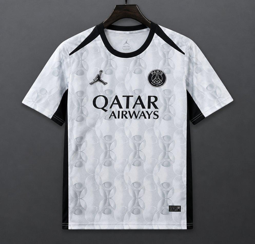 26/27 PSG/Paris Saint-Germain Academy Pro Pre-Match Grey Shirt