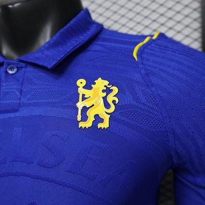 Player Version 26/27 Chelsea Home Polo Collar Long Sleeve Shirt