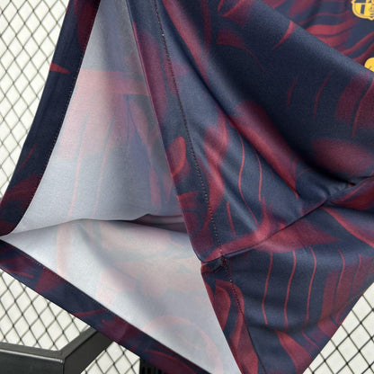 26/27 Barcelona Special Abstract Red & Blue "Barça" Script Shirt