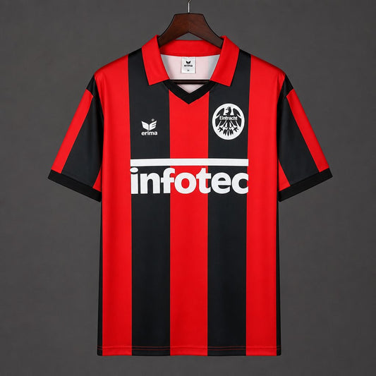 Retro 88/89 Eintracht Frankfurt Home Shirt