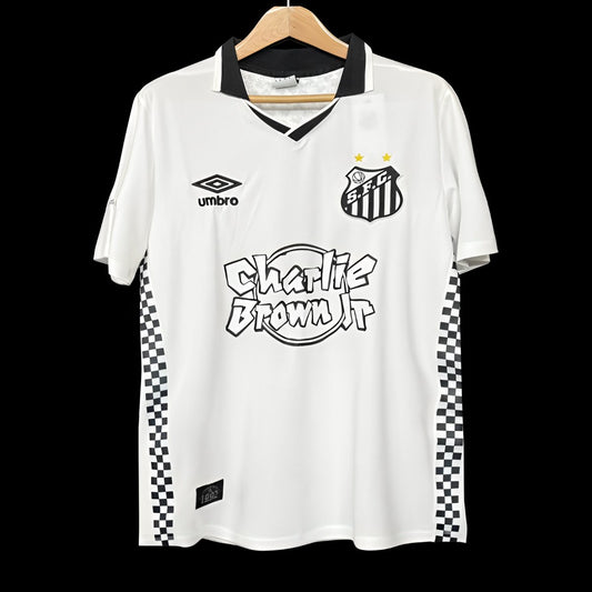 Retro 92/93 Santos Home Shirt