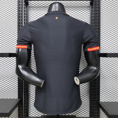 Player Version 26/27 AC Milan Away Navy Blue with Copper Orange Accents Shirt