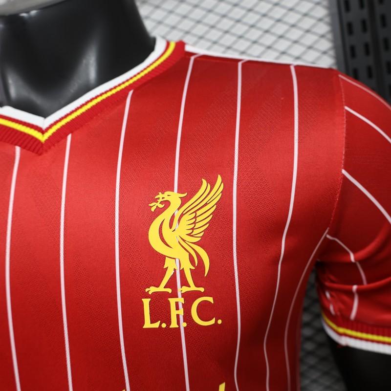 Player Version 26/27 Liverpool Red with White Pinstripe Home Shirt