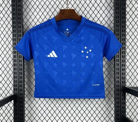 2026/27 Womens Cruzeiro Crop Top Home Shirt