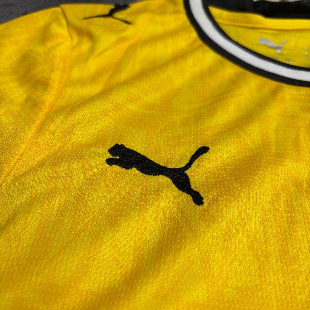 26/27 Kids Borussia Dortmund Home Yellow/Black Shirt