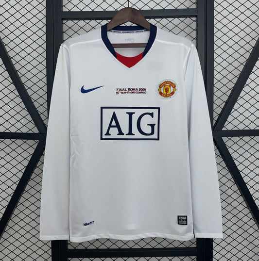 08/09 Retro Manchester United Champions League Away Edition Shirt