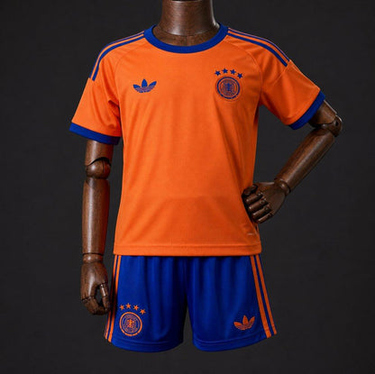 2026 Kids Germany Goalkeeper Orange Shirt
