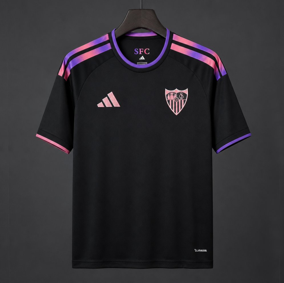 26/27 Sevilla FC Third Black Shirt