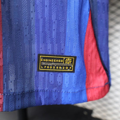 Player Version 26/27 Barcelona Long Sleeve Home Shirt