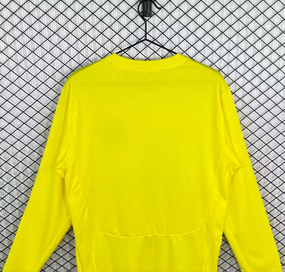 Retro 08/09 Villarreal CF Home Long Sleeve Shirt