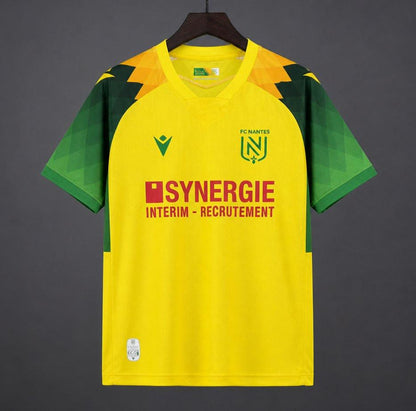 26/27 FC Nantes Home Yellow Green Shirt