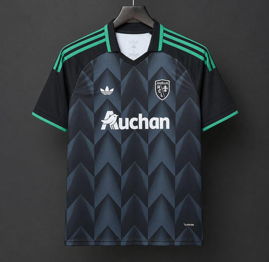 26/27 RC Lens Away Dark Grey Shirt