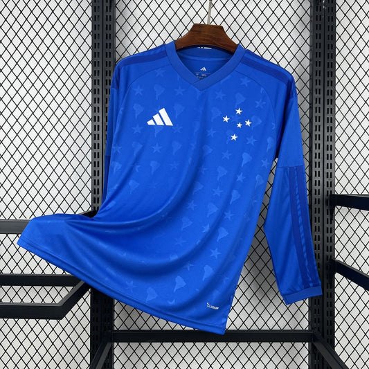 2026/27 Mens Cruzeiro Home Long Sleeves Shirt