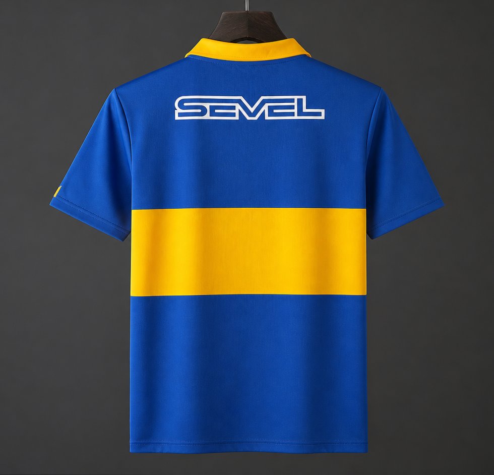 Retro 90/91 Boca Juniors Home Shirt