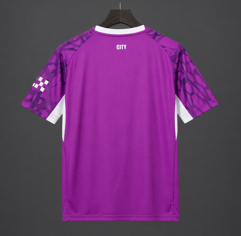 26/27 Manchester City Goalkeeper Electric Orchid Shirt