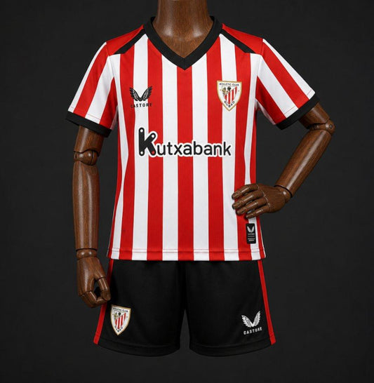 26/27 Kids Athletic Bilbao Home Shirt