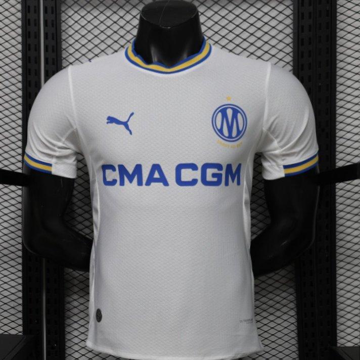 Player Version 26/27 Olympique de Marseille White Home Shirt