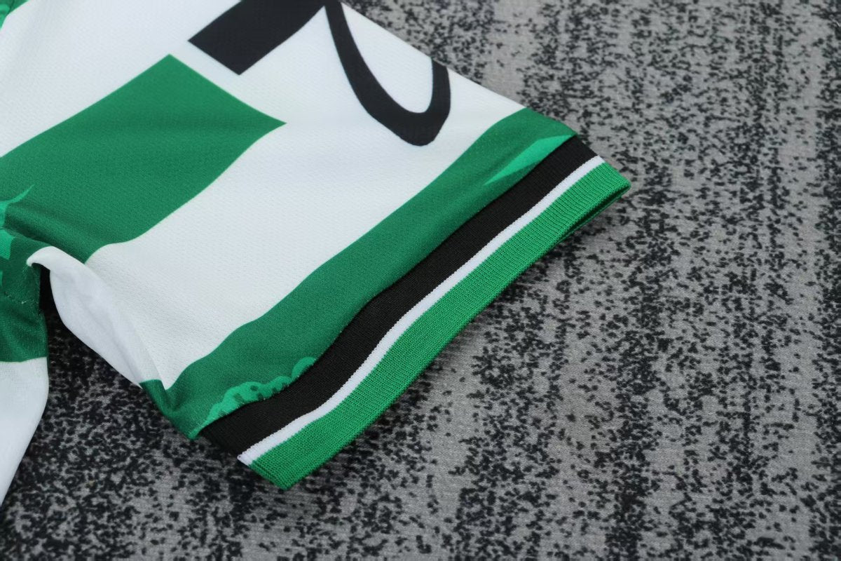 Retro 99/00 Kids Sporting Lisbon Home Shirt
