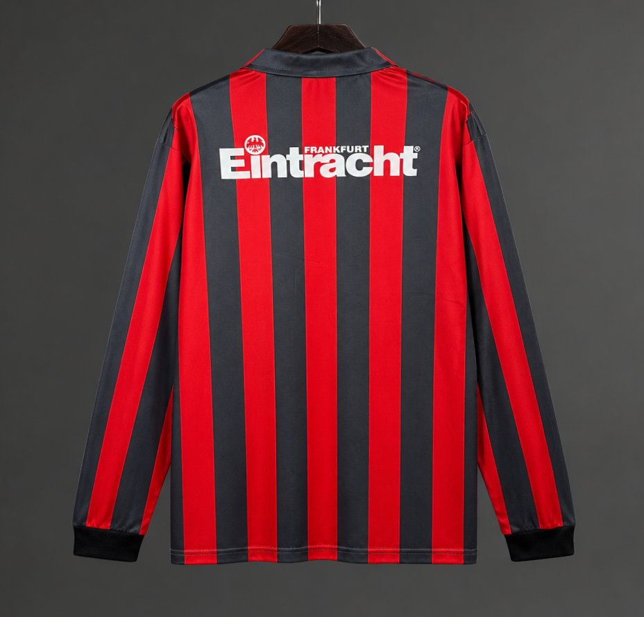 Retro 92/93 Eintracht Frankfurt Home Long Sleeve Shirt