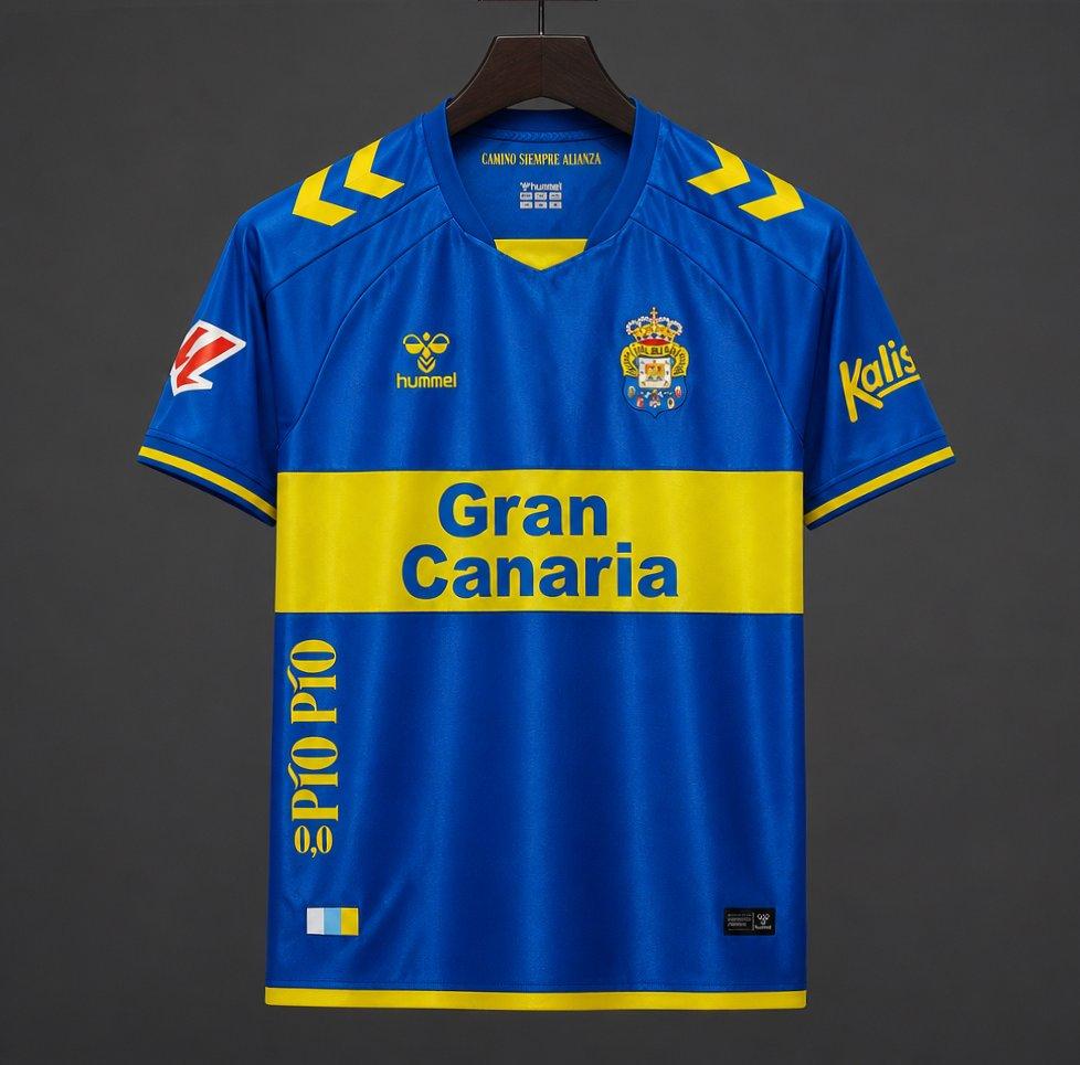 26/27 UD Las Palmas Away Blue Shirt