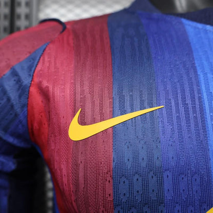 Player Version 26/27 Barcelona Long Sleeve Home Shirt