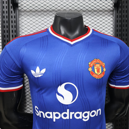 Player Version 26/27 Manchester United Away  Blue  Special Edition Shirt
