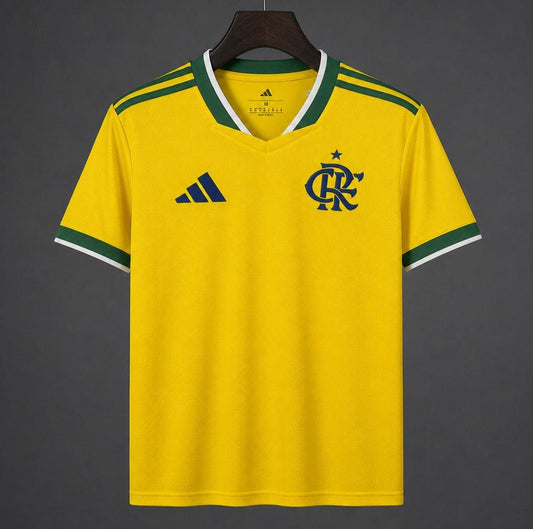 26/27 Brazil x Flamengo Yellow Special Shirt