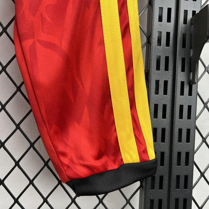 2026 Mens Belgium World Cup Home Long Sleeve Shirt