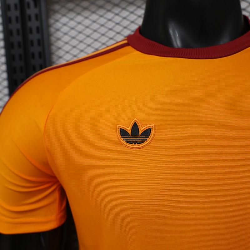 Player Version 26/27 AS Roma x Adidas Originals Orange Special Edition Shirt