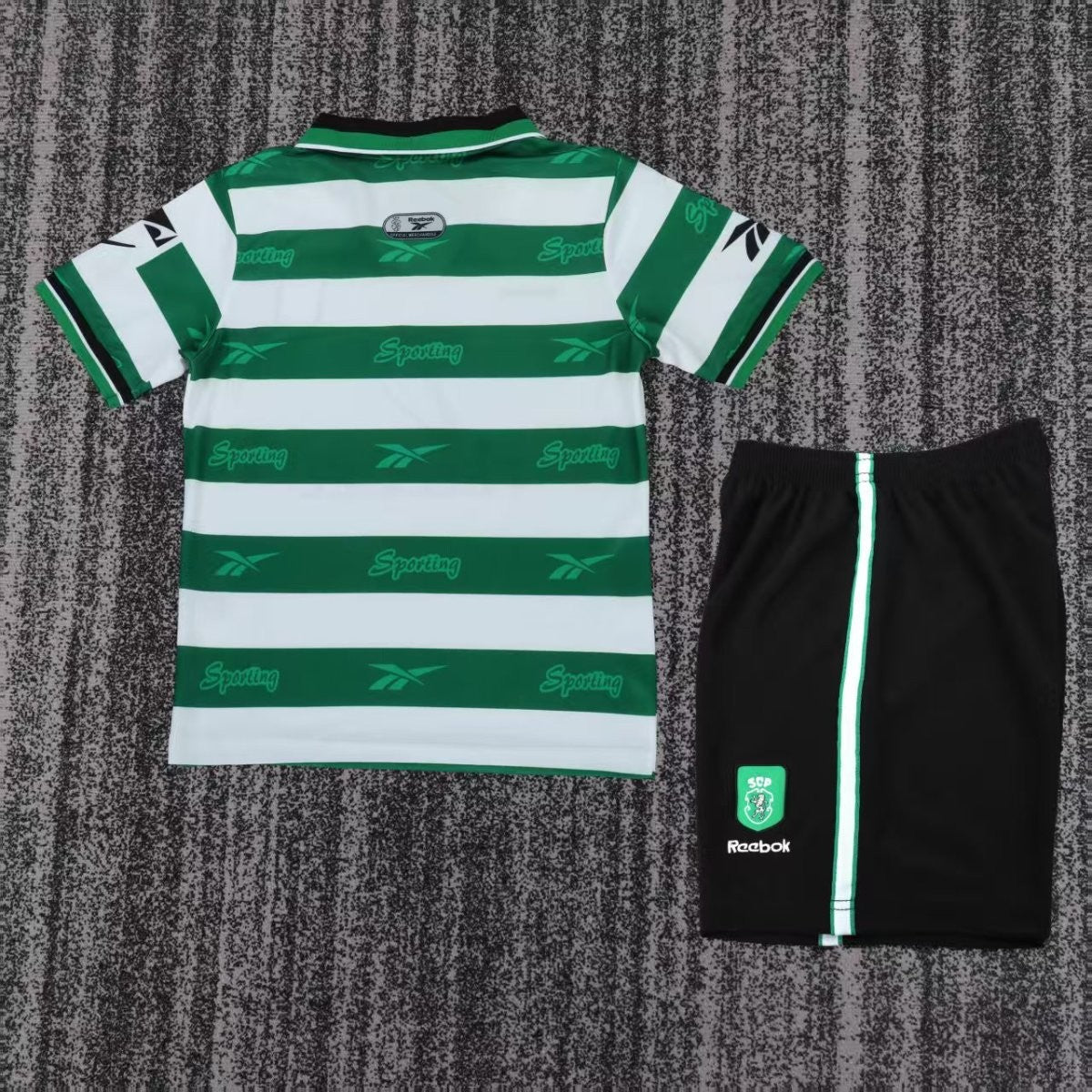 Retro 99/00 Kids Sporting Lisbon Home Shirt