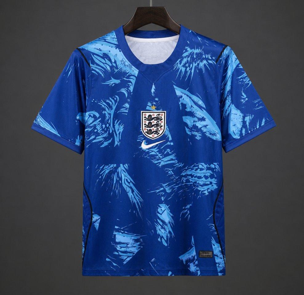 2026 England Blue Goalkeeper Shirt